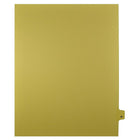 Mark Maker Legal Exhibit Index Tab Buff Single Tabs, 1/25th Cut, Letter Size, No Holes, Number 47, 25 Pack-Buff Single Tabs, 1/25th Cut