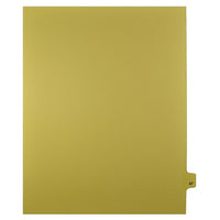 Mark Maker Legal Exhibit Index Tab Buff Single Tabs, 1/25th Cut, Letter Size, No Holes, Number 47, 25 Pack-Buff Single Tabs, 1/25th Cut