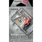Fujifilm Instax Instant Mini Stone Gray Film Pack - 10 Exposures-Industrial-inspired INSTAX MINI Film (10 Exposures)