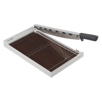 Swingline ClassicCut 1510W Guillotine Trimmer with EdgeGlow - Wood - 15" - 10 Sheets-15" Guillotine trimmer with LED light