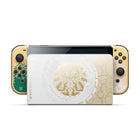 Nintendo The Legend Of Zelda Tears of The Kingdom Special Edition OLED Switch-Enjoy enhanced sound from the system’s onboard speakers when playing in Handheld and Tabletop modes