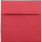 JAM Paper 6 x 6 Square Envelopes, Brite Hue Red Recycled, 1000 Pack (2792270B)-Christmas red