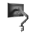 Uplite Single Monitor Gas Spring Desk Mount Stand, Fully Adjustable, Up to 32", Black-Adjustable arm offers 360 degree rotation, 90 degree swivel, and 90 degree tilt.