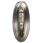 Command Traditional 3 lb Hook - Medium - Brushed Nickel-Medium size