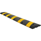 Zenith Safety Speed Bump, Rubber, 6' L x 11" W x 2" H-Colour: Black