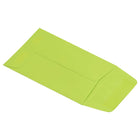 JAM Paper #1 Coin Envelopes, 2.25 x 3.5, Terra Green, 50 Pack-Gum Closure