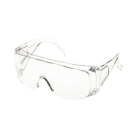 Wasip Temp Series Safety Glasses-Molded brow guard, nose bridge with vented side shields