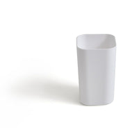 TRU RED Plastic Pencil Cup - White-Use this pencil cup to keep writing highlighters, pencils, pens at your fingertips