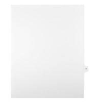Mark Maker Legal Exhibit Index Tab White Single Tabs, 1/15th Cut, Letter Size, No Holes, Number 11, 25 Pack-White Single Tabs, 1/15th Cut