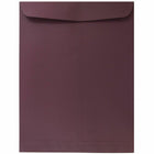 JAM Paper Open End Catalog Envelopes - 9" x 12" - Burgundy - 25 Pack -Colour: Burgundy
