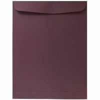 JAM Paper Open End Catalog Envelopes - 9" x 12" - Burgundy - 25 Pack -Colour: Burgundy
