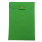 JAM Paper 6" x 9" Open End Catalog Coloured Envelopes with Clasp Closure - Green Recycled - 50 Pack-Size: 6 x 9 inches
