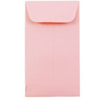 JAM Paper #5.5 Coin Envelopes, 3 1/8 x 5 1/2, Baby Pink, 100 Pack-Coin Envelopes