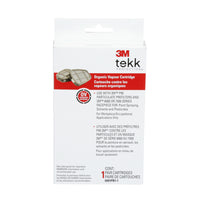 3M Tekk Protection Organic Vapour Replacement Cartridge - Black-Cartridge