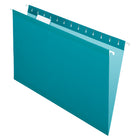 Pendaflex Premium Coloured Hanging File Folders - Legal - Teal - 25 Pack-10 times stronger than standard folders to last longer and hold more without tearing