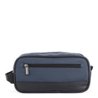 Bugatti Toiletry bag - 15.6" - Vegan Leather - Navy (TAC2050BU-NAVY)-Main top zipper closure