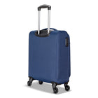 Club Rochelier 3-Piece Softside Luggage Set - Navy & Yellow-360 Degree Spinner wheels