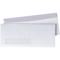 Quality Park #10 Window Envelopes - 4-1/8" x 9-1/2" - 1000 Pack-#10, 4-1/8" x 9-1/2"