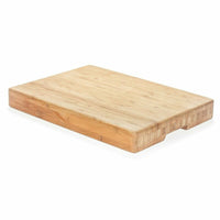 Heim Concept Premium Professional Grade Organic Bamboo Large Butcher Block-Brown, Bamboo