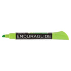 Quartet EnduraGlide Dry-Erase Markers - Chisel Tip - Assorted Colours - 12 Pack-Unique anti-roll cap
