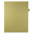 Mark Maker Legal Exhibit Index Tab Buff Single Tabs, 1/25th Cut, Letter Size, No Holes, Number 132, 25 Pack-Buff Single Tabs, 1/25th Cut