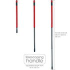 Vileda EasyWring Spin Mop & Bucket System-Triangle shaped mop head for easy maneuverability and superior corner cleaning