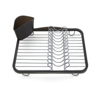 Umbra Sinkin Dish Rack, Small, Nickle-Sinkin in-sink dish drying rack by Umbra