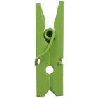 JAM Paper Wood Clothing Pin Clips, Small, 7/8, Green, 2 Packs of 50, 100 Total (230729135a)-4