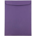 JAM Paper 9 x 12 Open End Catalog Envelopes, Dark Purple, 1000 Pack (51287430B)-Dark purple