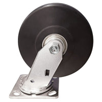 Blickle Stainless Steel Caster, Wheel Diameter: 4" (102 Mm), Caster Type: Rigid, 2 Pack (CA-16PP40GT)-Wheel Diameter: 4" (102 mm)