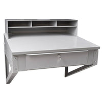 Kleton Wall Mounted Shop Desk-Durable carbon steel construction