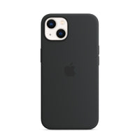Apple iPhone 13 Silicone Case With Magsafe - Midnight Black-For use with iPhone 13