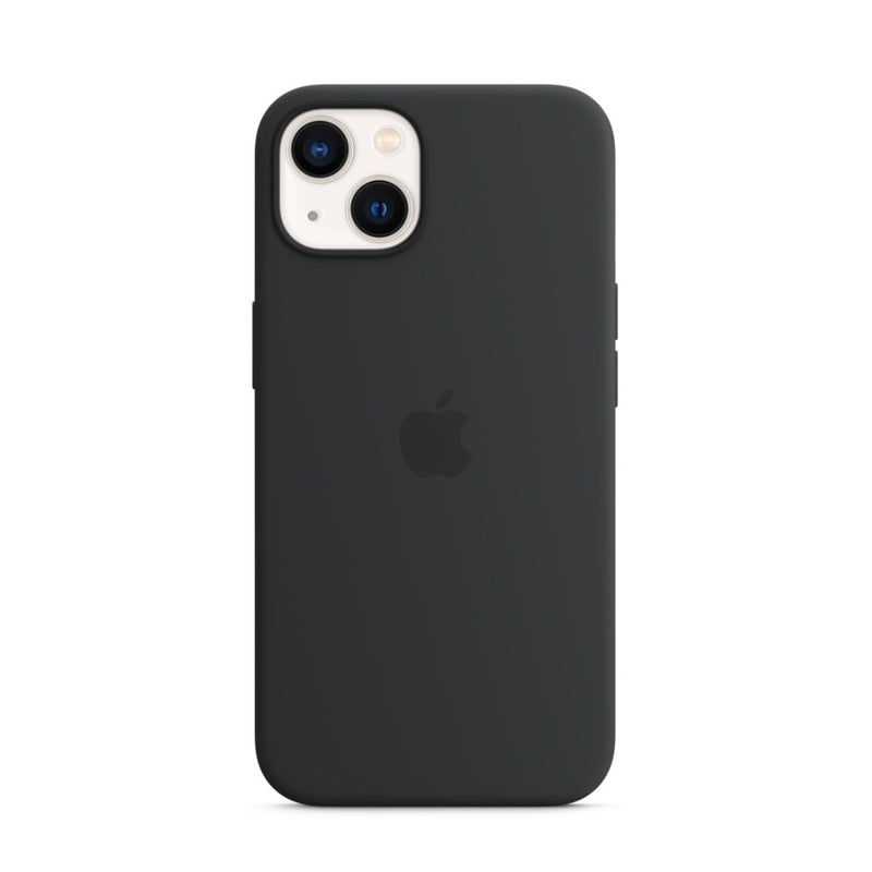 Apple iPhone 13 Silicone Case With Magsafe - Midnight Black