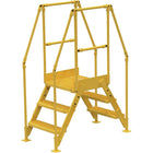 Vestil Crossover Ladder, Platform Height: 30", Overall Span: 66-1/2" (COL-3-26-23)-Overall Span: 66-1/2"