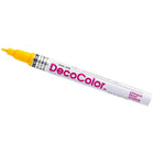 JAM Paper Marvy Uchida Fine-Point Opaque Paint Marker - Yellow - 5 Pack (7665914g)-Ink will not fade from most surfaces for a long time