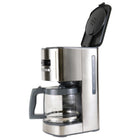 Kenmore Aroma Control 12-Cup Programmable Coffee Maker with Reusable Filter - Stainless Steel-User-friendly controls and digital display