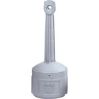 Justrite Smokers Cease-Fire 4 Gal, 16 1/2" x 38 1/2", Pewter Grey-FM approved