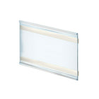 Azar Displays Adhesive-Back Nameplate, 11" x 6", 10 Pack (199622)-Sign holder