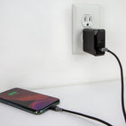 Scosche Strikeline USB-A to Lightning Charge & Sync Cable - 4 ft - Black/Grey-Designed for fast transfer rates and high-efficiency charging and syncing