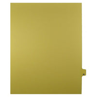 Mark Maker Legal Exhibit Index Tab Buff Single Tabs, 1/25th Cut, Letter Size, No Holes, Number 95, 25 Pack-Buff Single Tabs, 1/25th Cut