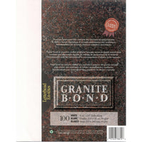 St. James Granite Bond Paper, White, 24 lb, 8 1/2" x 11", 100 Pack-Premium quality 24 lb bond, granite finish