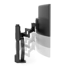 Ergotron 45-630-224 TRACE Single Monitor Desk Mount - Matte Black-Pan: 240 degree, Tilt: 80 degree, Rotation: 360 degree