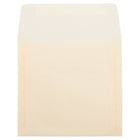 JAM Paper 6.5 x 6.5 Square Envelopes, Spring Ochre Ivory Translucent Vellum, 50 Pack (PACV520I)-Blank interior for personalized message