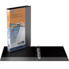 QuickFit Heavy Duty Legal Portrait Spreadsheet Binder - Angle D (No Triggers) - 1" - Black - 4 Pack-1"