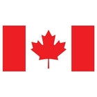 Canada Triple Knit Poly Flag, 72" x 144"-100% Polyester 72" x 144" flag for indoor or outdoor use