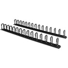 StarTech Vertical Cable Organizer with D-Ring Hooks, 0U, 6 ft (CMVER40UD)-Improve the appearance of your rack using a vertical cable manager with D-ring hooks