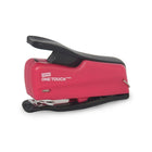 Staples One-Touch Mini Stapler - 12-Sheet Capacity - Assorted Colours-Staples corners flat for neater stacks