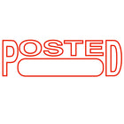 Trodat Printy ''POSTED'' Climate Neutral Self-Inking Stamp 4911-Replacement ink pads are available for easy colour changes