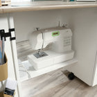 Sauder Select Craft Cart - Soft White (426934)-6