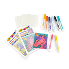 Crayola Wixels Unicorns Activity Kit-This pixel art colouring set includes 2 Wixel Panels, 2 Colour Maps, and 8 Washable Markers